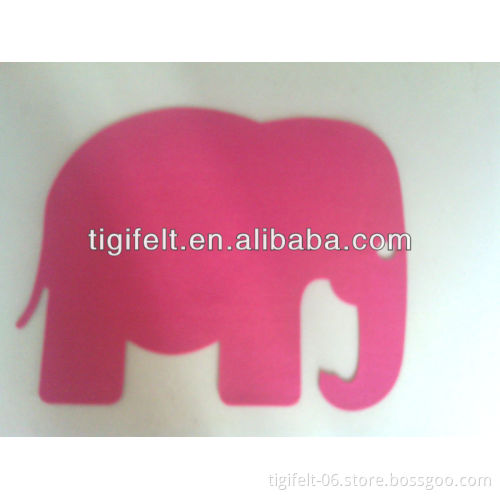 Cute Animal Shape Heating Resistant Felt Coaster